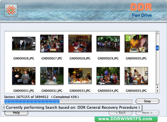 Mac DDR Recovery Software - Pen Drive